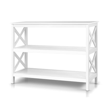 Artiss Console Table 3-tier White Polly - Cosy Abode