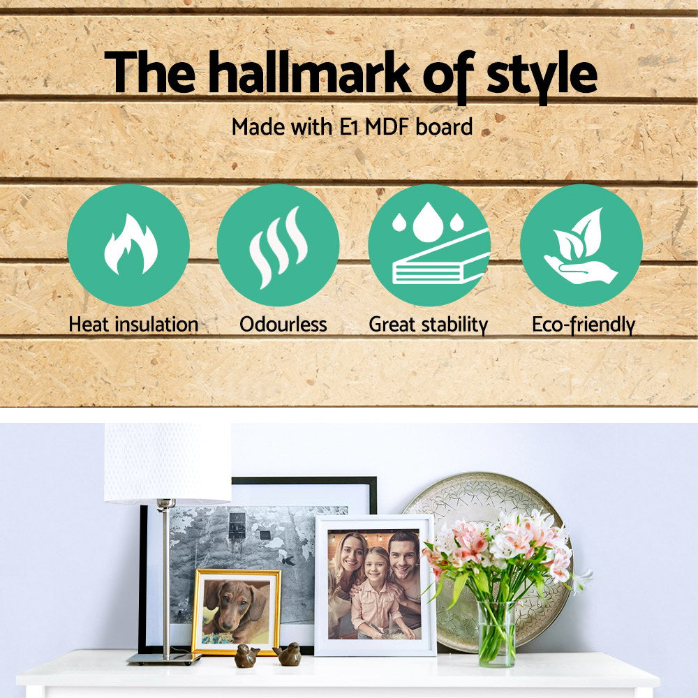 Artiss Console Table 3-tier White Polly - Cosy Abode