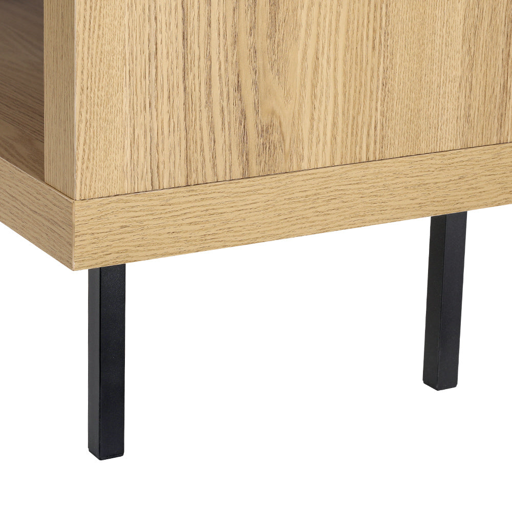 Artiss Entertainment Unit Corner TV Cabinet Storage Shelf Bevis - Cosy Abode
