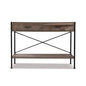 Artiss Console Table 2 Drawers Walnut Marconi - Cosy Abode