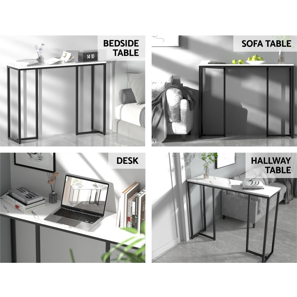 Artiss Console Table Marble Effect Frenisha - Cosy Abode