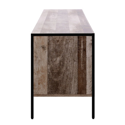 Artiss TV Stand Entertainment Unit Storage Cabinet Industrial Rustic Wooden 120cm - Cosy Abode
