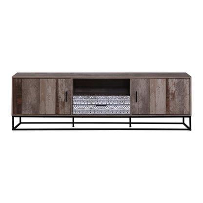 Artiss TV Cabinet Entertainment Unit 180cm Industrial - Cosy Abode