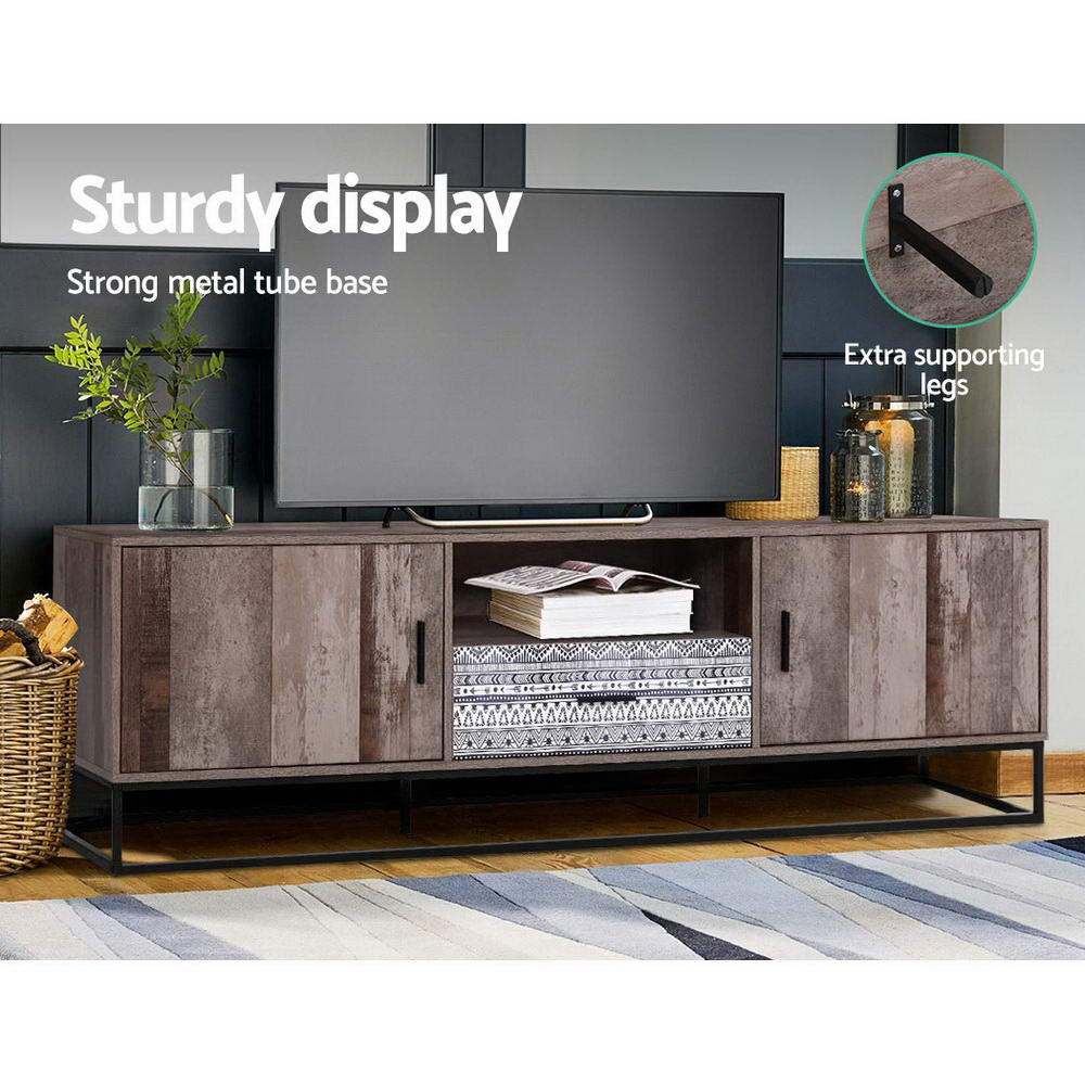 Artiss TV Cabinet Entertainment Unit 180cm Industrial - Cosy Abode