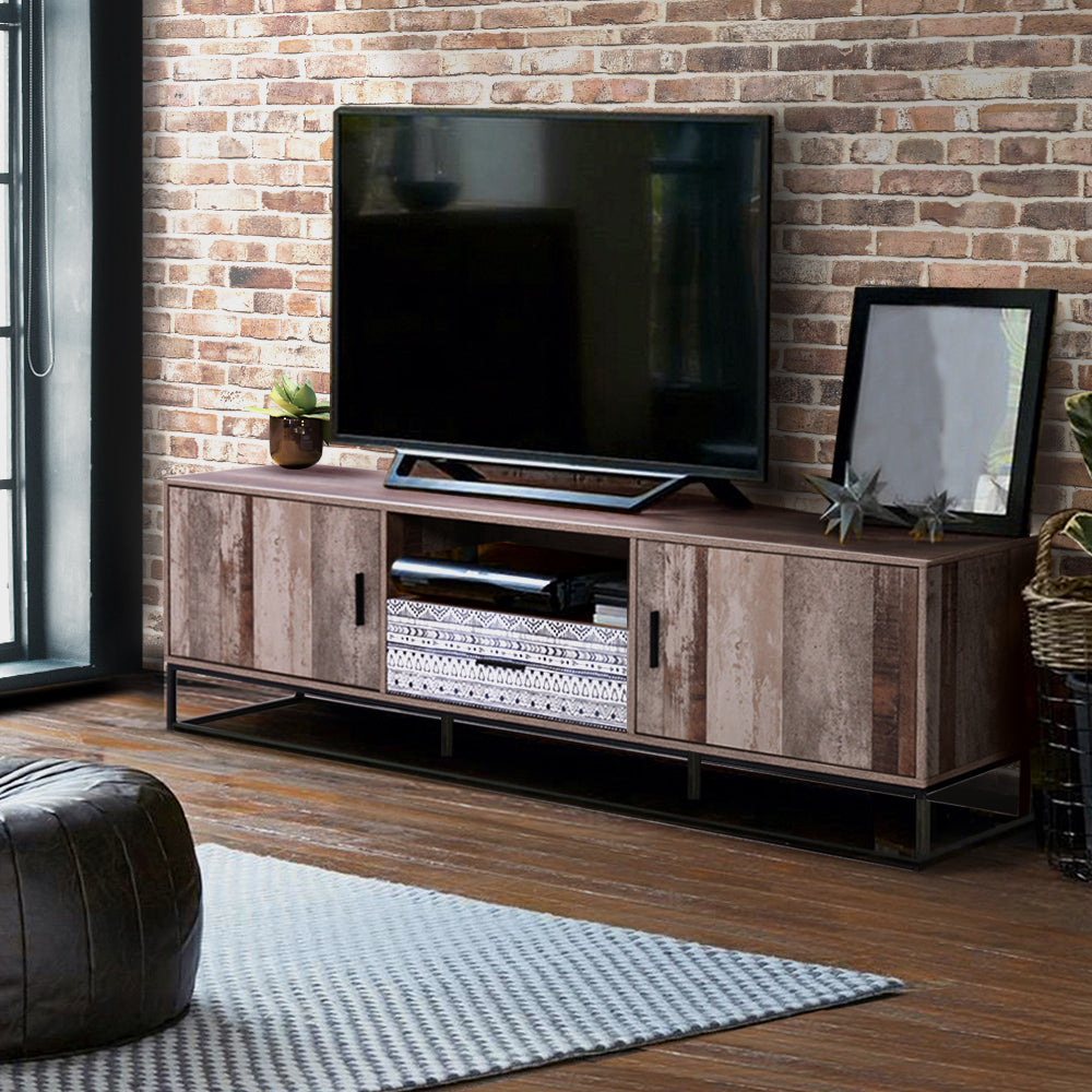 Artiss TV Cabinet Entertainment Unit 180cm Industrial - Cosy Abode