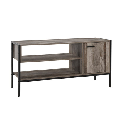 Artiss TV Cabinet Entertainment Unit Stand Storage Wood Industrial Rustic 124cm - Cosy Abode