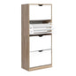 Artiss Shoe Rack Cabinet 60 Pairs 4-tier White Elen - Cosy Abode