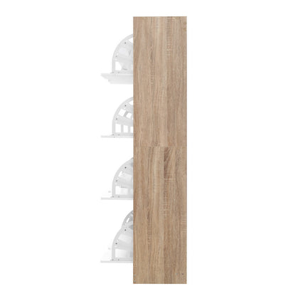 Artiss Shoe Rack Cabinet 60 Pairs 4-tier White Elen - Cosy Abode