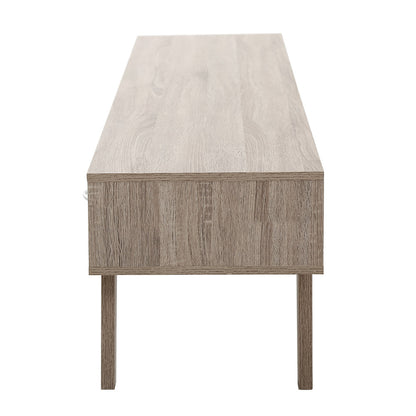 Artiss TV Cabinet Entertainment Unit 180cm Oak White Gary - Cosy Abode