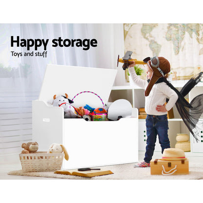 Keezi Kids Toy Box Chest Storage Cabinet Children Clothes Container Organiser - Cosy Abode
