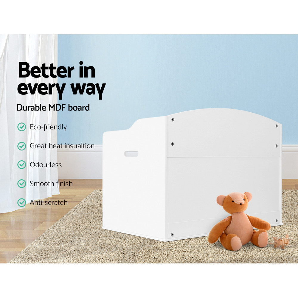 Keezi Kids Toy Box Chest Storage Cabinet Children Clothes Container Organiser - Cosy Abode