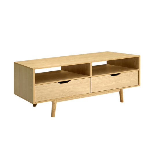 Artiss TV Cabinet Entertainment Unit 120cm Pine Ford - Cosy Abode