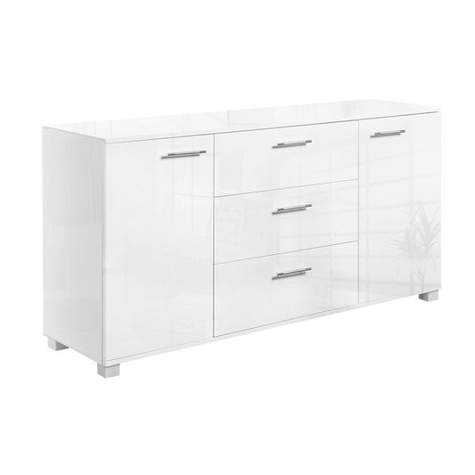 Artiss Buffet Sideboard High Gloss - White - Cosy Abode