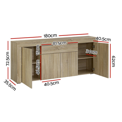 Artiss Buffet Sideboard - DANA Oak - Cosy Abode
