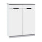 Artiss Shoe Rack Cabinet 30 Pairs White Eve - Cosy Abode