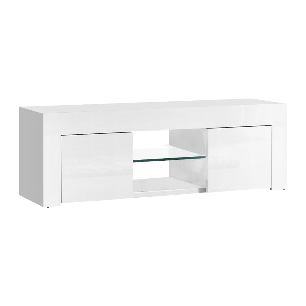 Artiss Entertainment Unit TV Cabinet 130cm White Ivan - Cosy Abode
