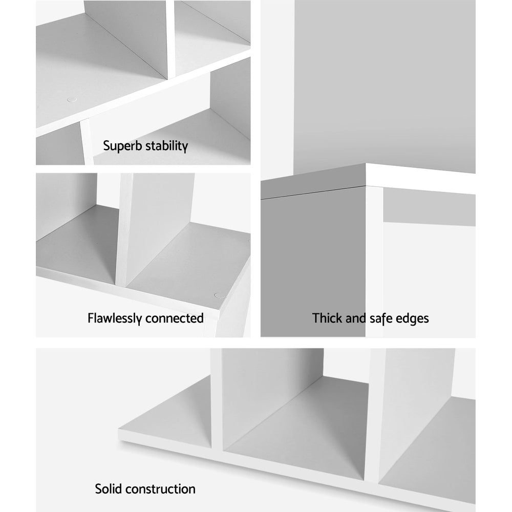 Artiss Bookshelf 5 Tiers - RITA White - Cosy Abode