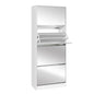 Artiss Shoe Rack Cabinet Mirror 60 Pairs White Rira - Cosy Abode