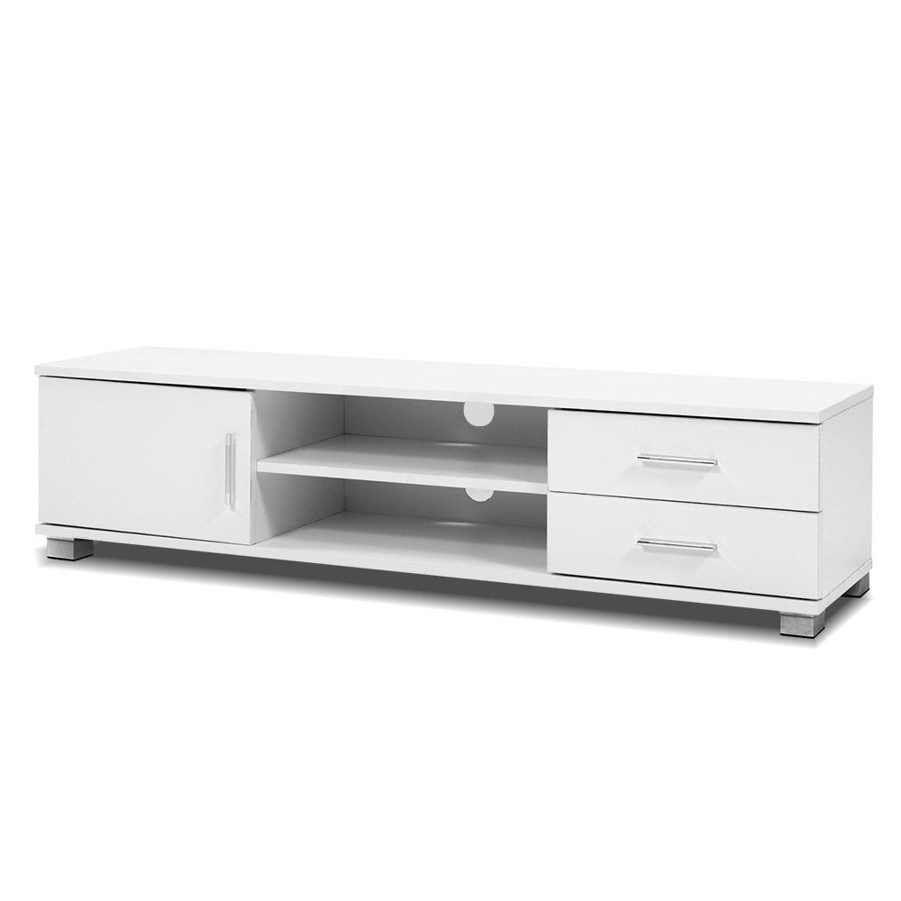 Artiss Entertainment Unit TV Cabinet 120cm White Dylan - Cosy Abode