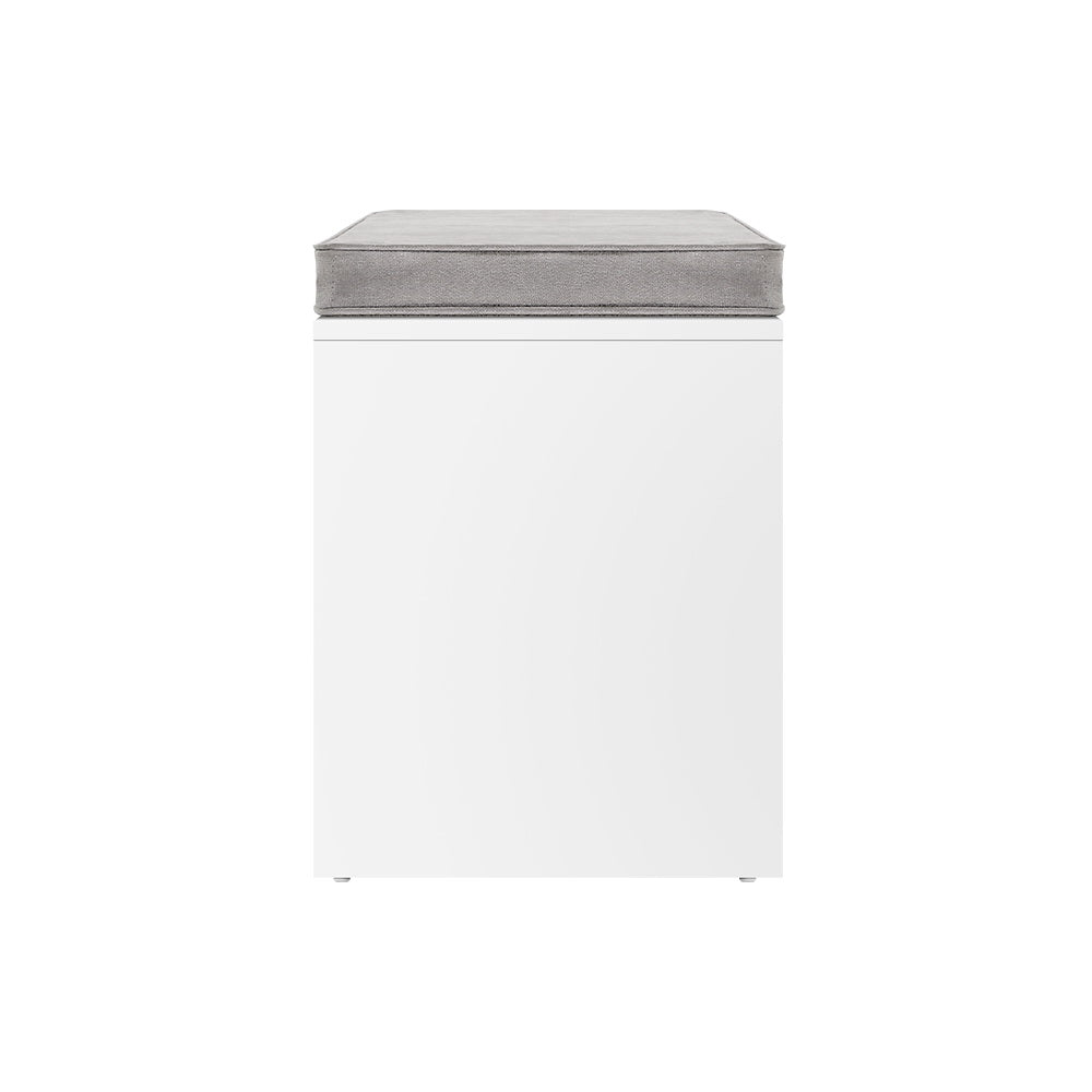 Artiss Shoe Rack Bench Shoe Cabinet White Zia - Cosy Abode