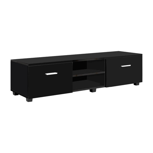 Artiss Entertainment Unit TV Cabinet 140cm Black Jim - Cosy Abode