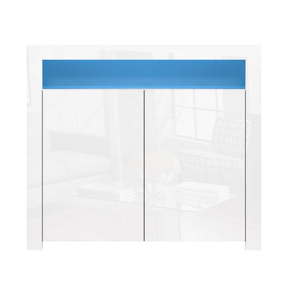 Artiss Buffet Sideboard LED - ARNO White - Cosy Abode