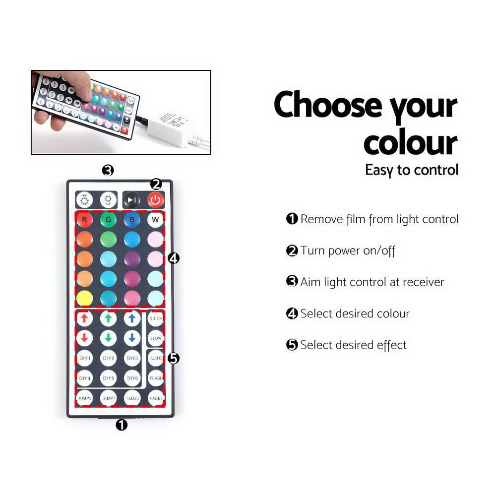 Artiss Entertainment Unit TV Cabinet LED 160cm White Anna - Cosy Abode