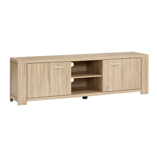 Artiss TV Cabinet Entertainment Unit 160cm Oak Maxi - Cosy Abode