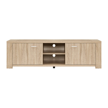 Artiss TV Cabinet Entertainment Unit 160cm Oak Maxi - Cosy Abode