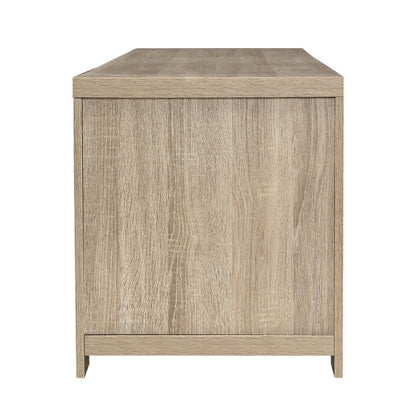 Artiss TV Cabinet Entertainment Unit 160cm Oak Maxi - Cosy Abode
