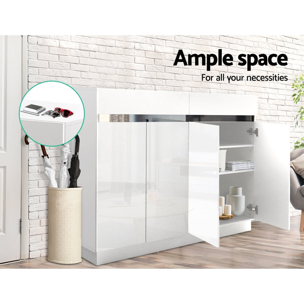 Artiss Shoe Rack Cabinet Storage Cupboard 24 Pairs - Lydia - Cosy Abode