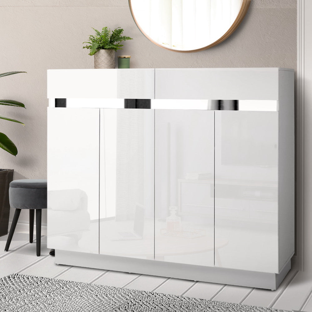 Artiss Shoe Rack Cabinet Storage Cupboard 24 Pairs - Lydia - Cosy Abode