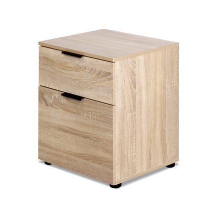 Artiss Filing Cabinet 2 Drawer Office Storage Organiser - Cosy Abode