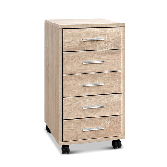 Artiss Filing Cabinet 5 Drawer Office Storage Organiser - Cosy Abode