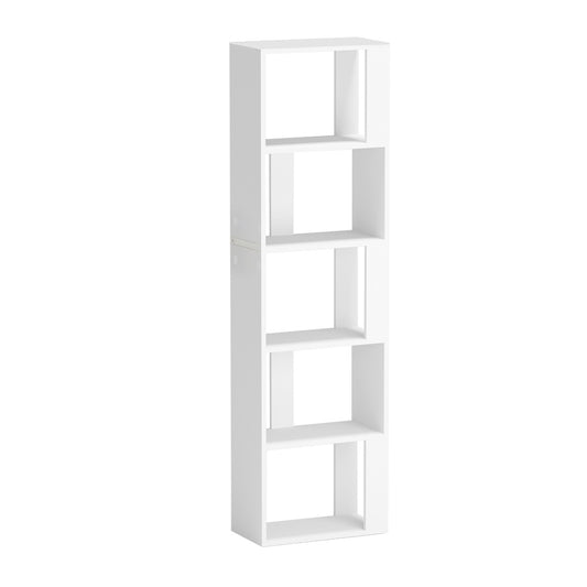 Artiss Bookshelf 5 Tiers - LINA White - Cosy Abode