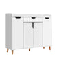 Artiss Shoe Rack Cabinet 26 Pairs Adjustable White Cissy - Cosy Abode