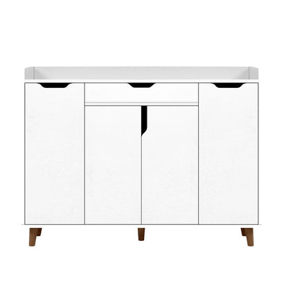 Artiss Shoe Rack Cabinet 26 Pairs Adjustable White Cissy - Cosy Abode