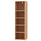 Artiss Bookshelf 5 Tiers MILO - Pine - Cosy Abode