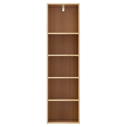 Artiss Bookshelf 5 Tiers MILO - Pine - Cosy Abode