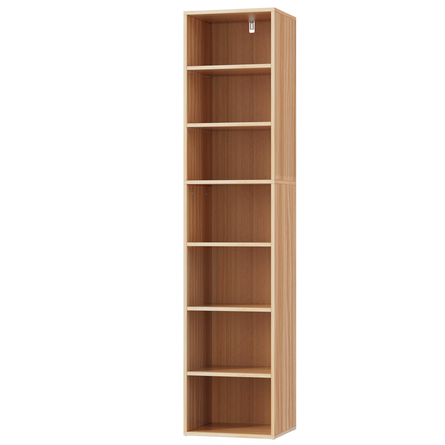 Artiss Bookshelf 7 Tiers MILO Pine - Cosy Abode