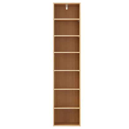 Artiss Bookshelf 7 Tiers MILO Pine - Cosy Abode