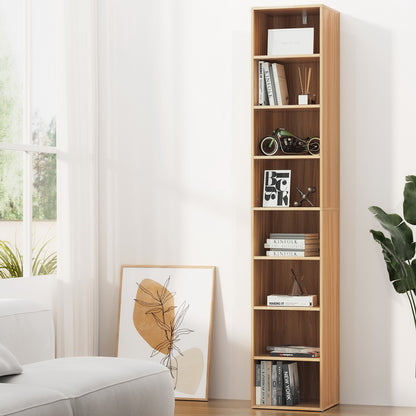 Artiss Bookshelf 8 Tiers MILO Pine - Cosy Abode