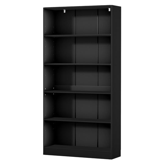 Artiss Bookshelf 5 Tiers ANTON - Black - Cosy Abode