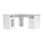 Artiss Corner Computer Desk Office Study Desks Table L-Shape Drawers Tables - Cosy Abode