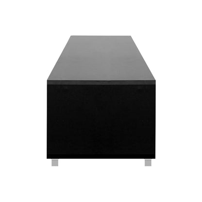 Artiss TV Cabinet Entertainment Unit 190cm Black Danson - Cosy Abode