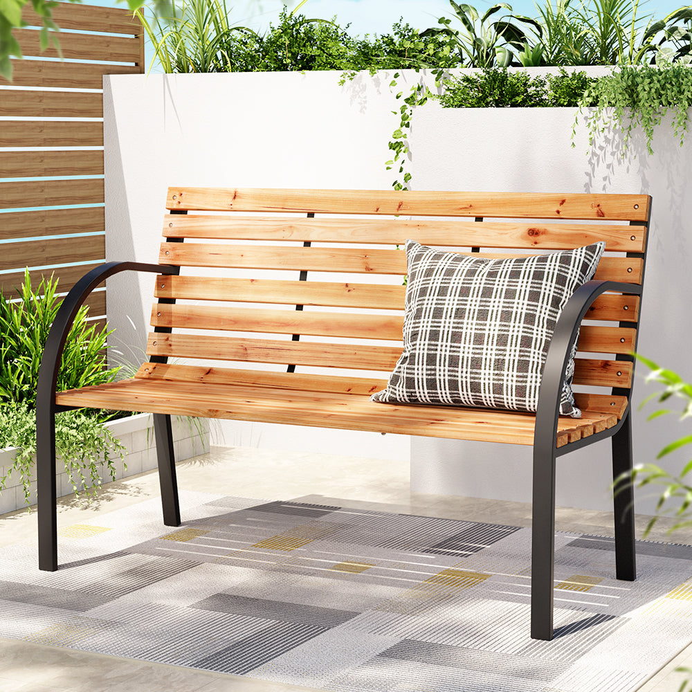 Gardeon Outdoor Garden Bench Seat 120cm - Cosy Abode