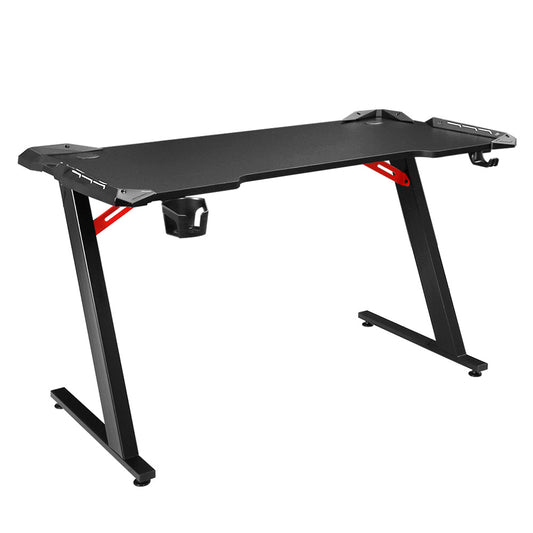 Artiss Gaming Desk Computer Desks LED Light 120CM - Cosy Abode