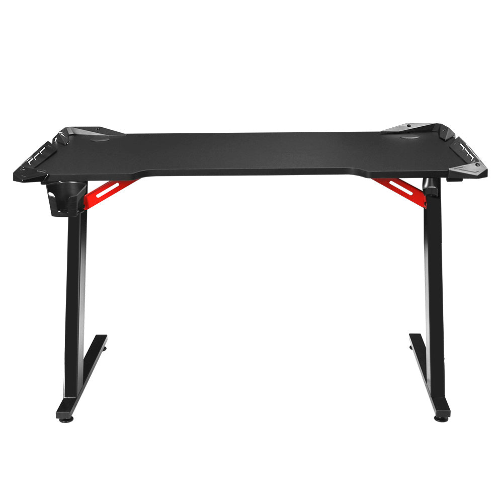 Artiss Gaming Desk Computer Desks LED Light 120CM - Cosy Abode