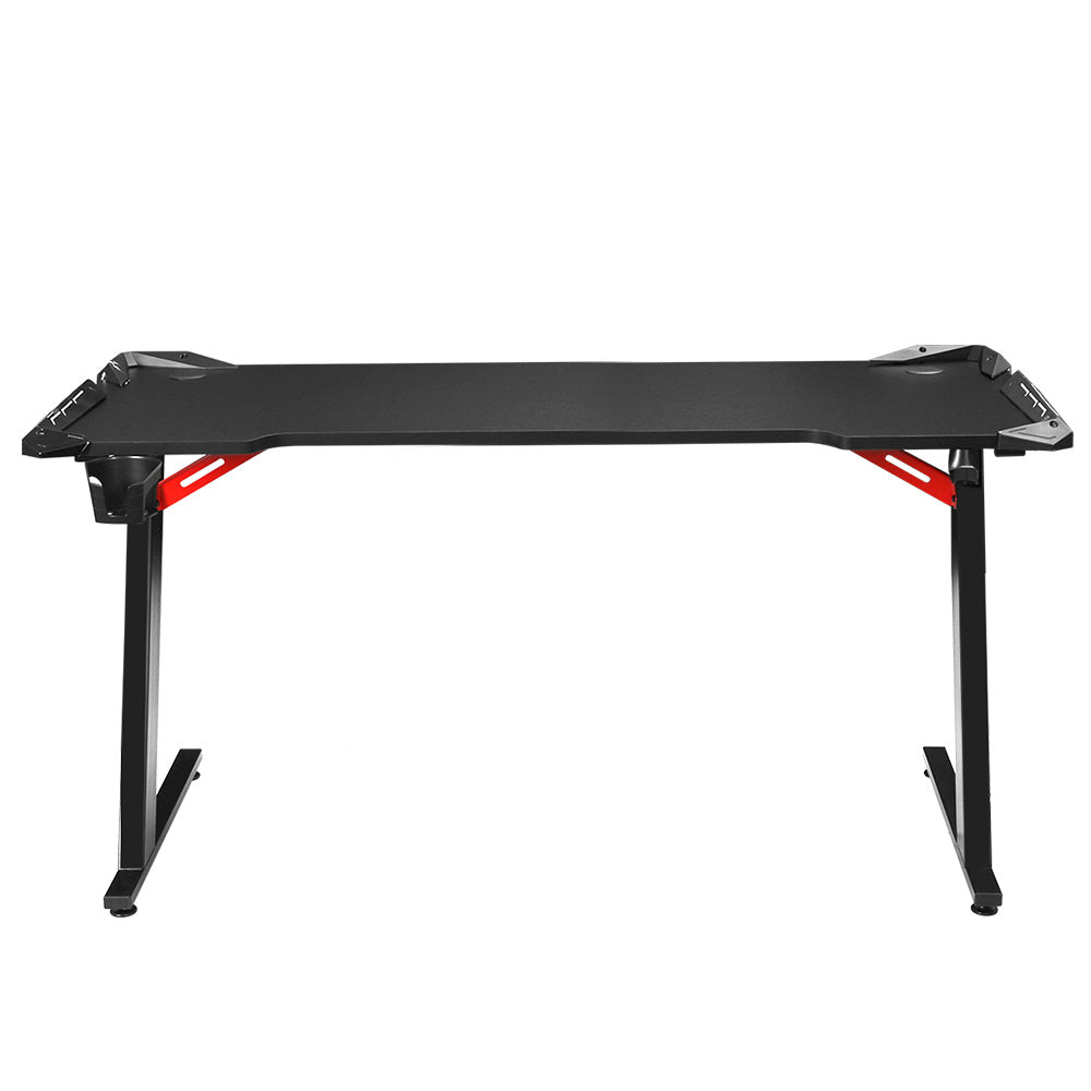 Artiss Gaming Desk Computer Desks LED Light 140CM - Cosy Abode
