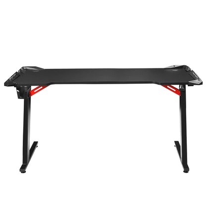 Artiss Gaming Desk Computer Desks LED Light 140CM - Cosy Abode